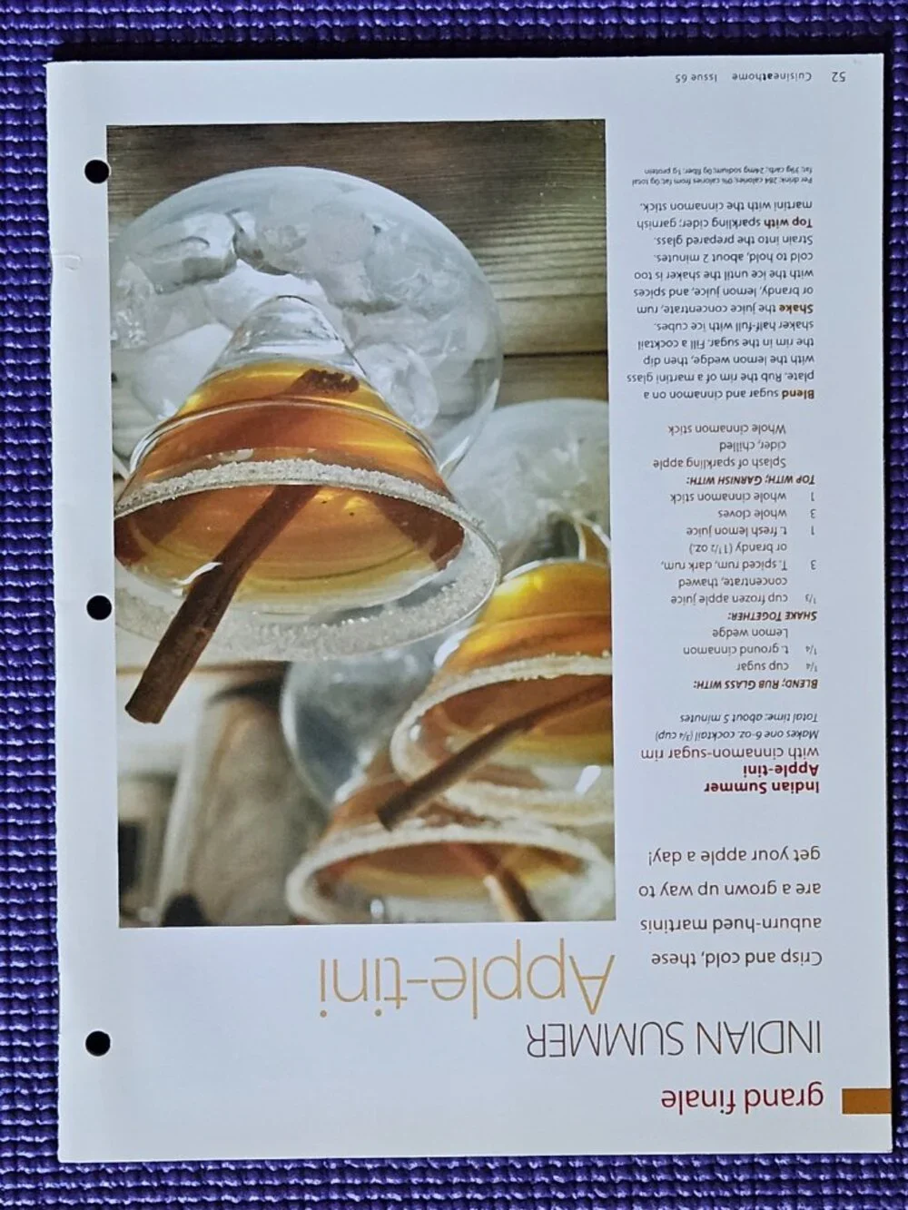 Share Cuisine at Home Magazine Oct 2007 Issue 65 Comfort Food Fall Recipes Pasta